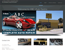 Tablet Screenshot of abcae.com